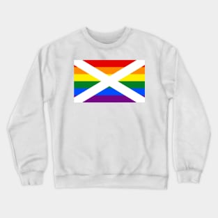 Scotland LGBTQ Pride Flag Crewneck Sweatshirt